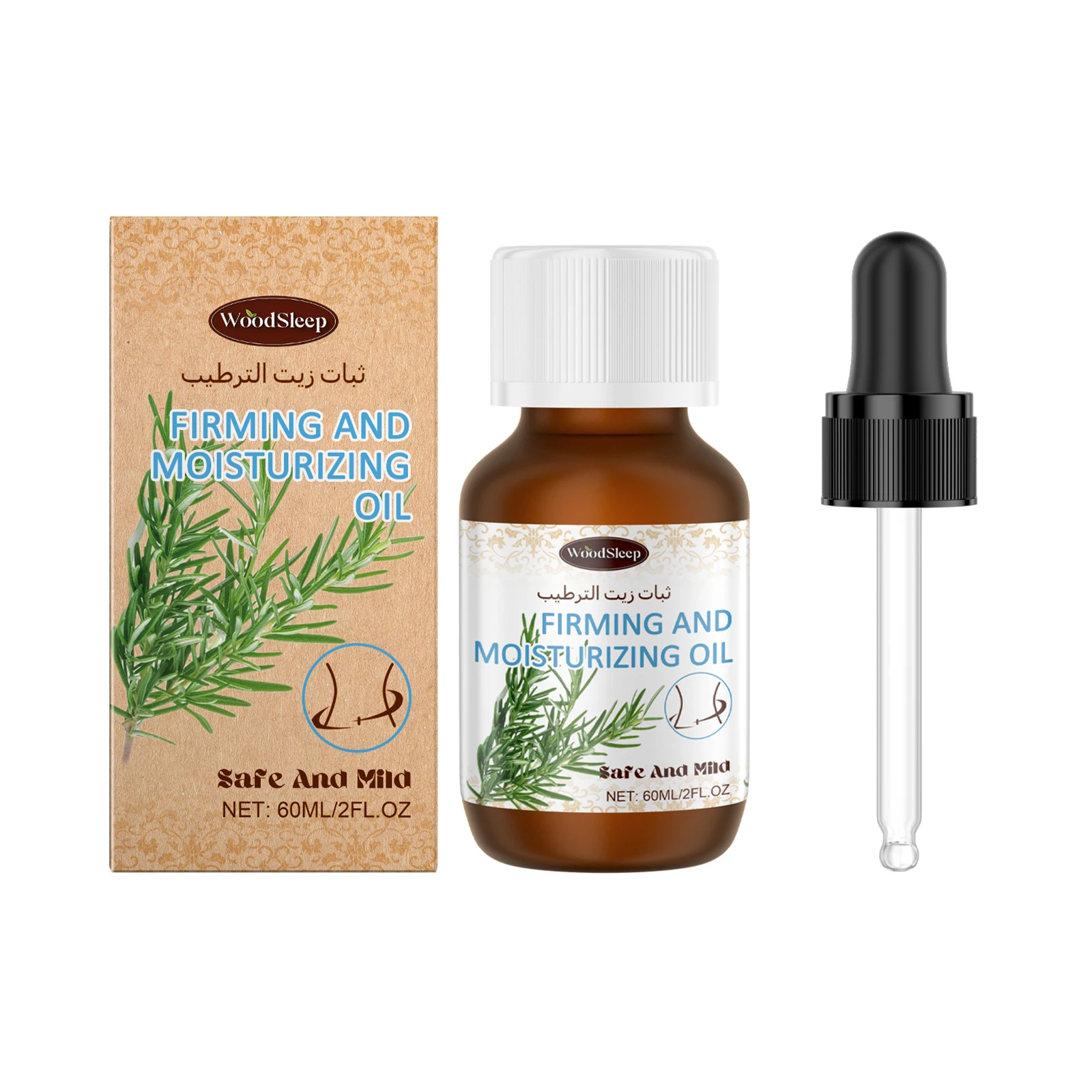 

WoodSleep Body Fibroin Oil Укрепляющее и увлажняющее кожу Легкое массажное эссенционное масло для тела