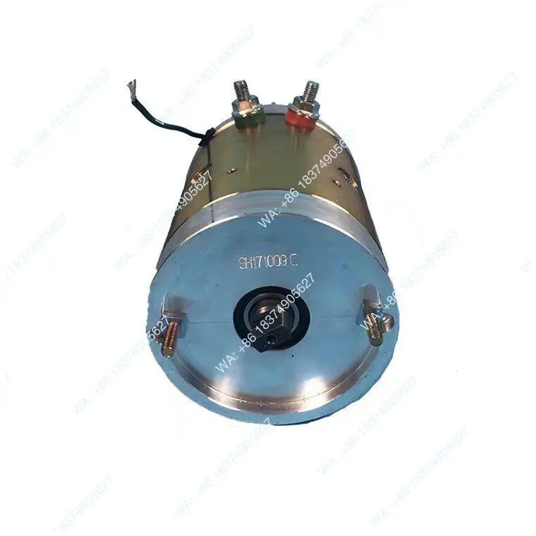 1pcs Lift Electric Stacker Forklift Hydraulic Power Unit 2.2KW One-word Shaft 48V60V72V DC Motor