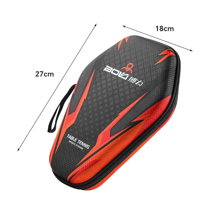 Professional Table Tennis Racket Cover Storage Bag Dustproof, Waterproof, Collision Proof Hard-faced Ping-pong Racket Bag