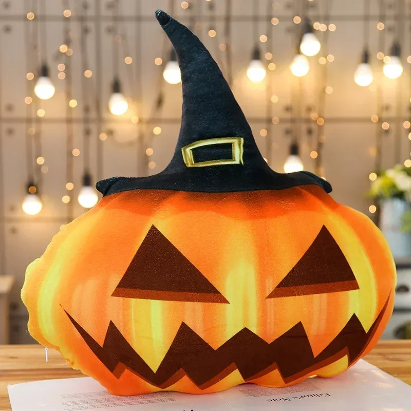 50cm kreative Halloween Kürbis Puppe gefüllt Plüsch Spielzeug Auto Schlafs ofa weichen Kürbis halten Kissen Kinder Kinder Halloween Geschenk