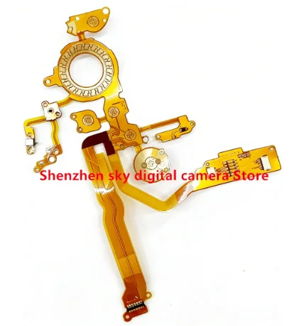 Back Cover Keyboard Flex Cable With Socket For Canon EOS 6D Mark II 6D2 Camera Repair Replacement Part