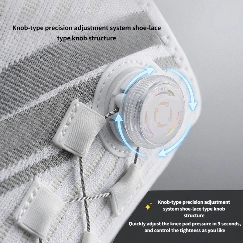 Professional Knee Brace Patella Support Joint Pain Relief Meniscus Support Compression Sleeve for Running Basketball Men Women