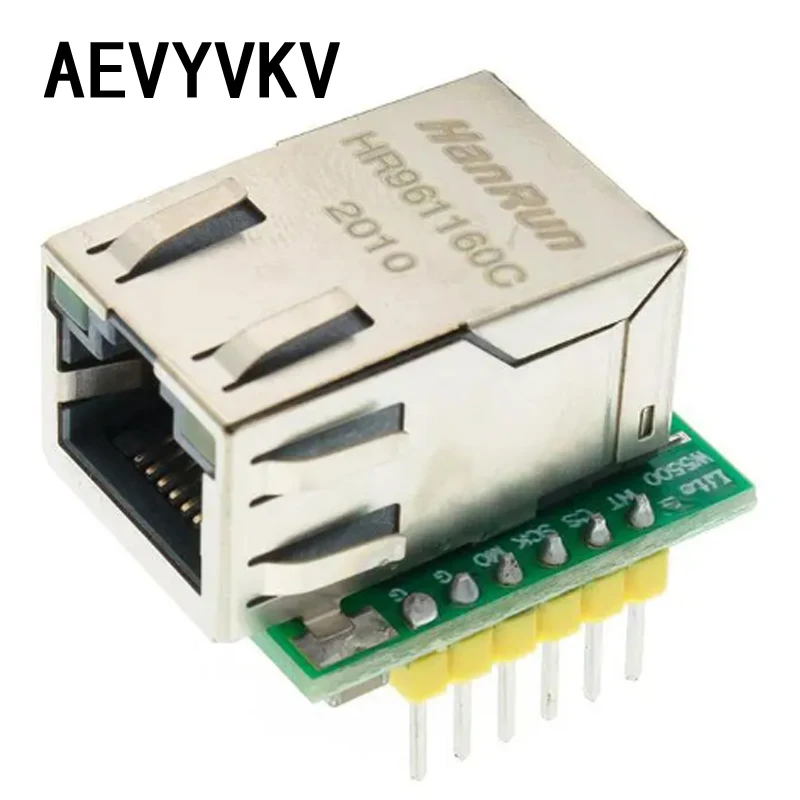 USR-ES1 W5500 Ethernet Network Module Hardware SPI to LAN/ Ethernet TCP / IP 51 / STM32 Microcontroller Program Over W5100