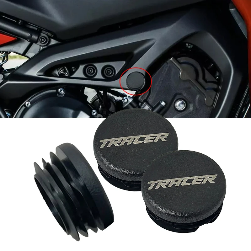 

2PCS Chassis Plugs For YAMAHA Tracer 900GT Frame Hole Cover Caps Plug Frame Cap Tracer900 GT 900GT 2018 2019 2020 Motorcycle