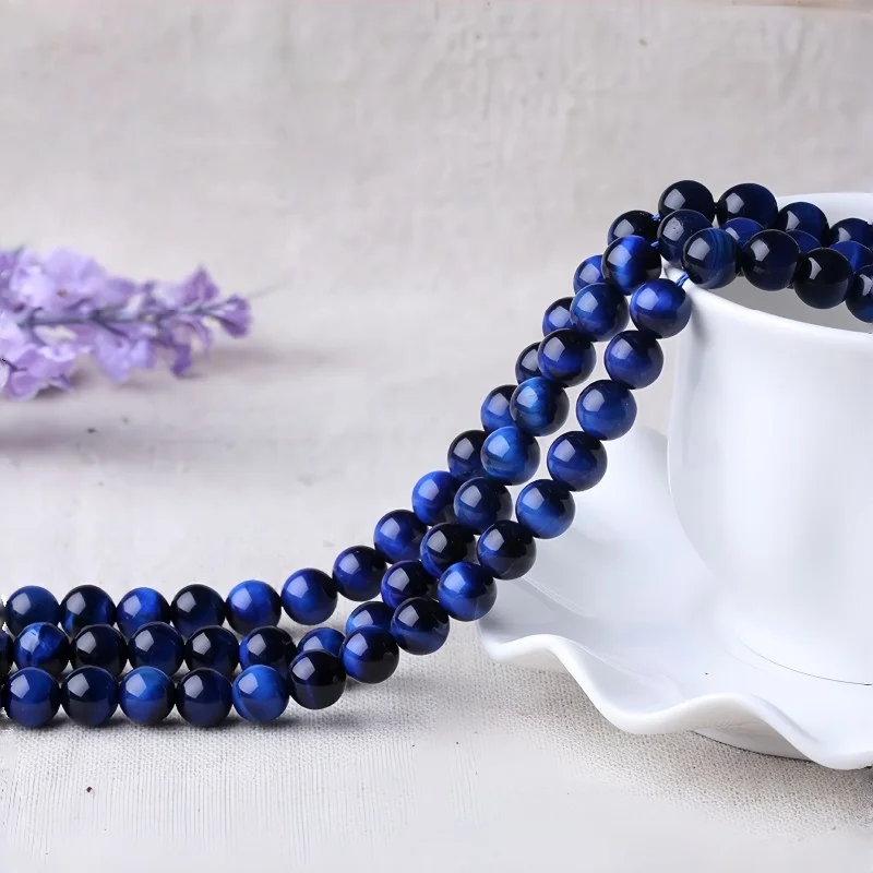 37 pezzi di gioielli con perline occhio di tigre cielo stellato all'ingrosso accessori fai da te semilavorati