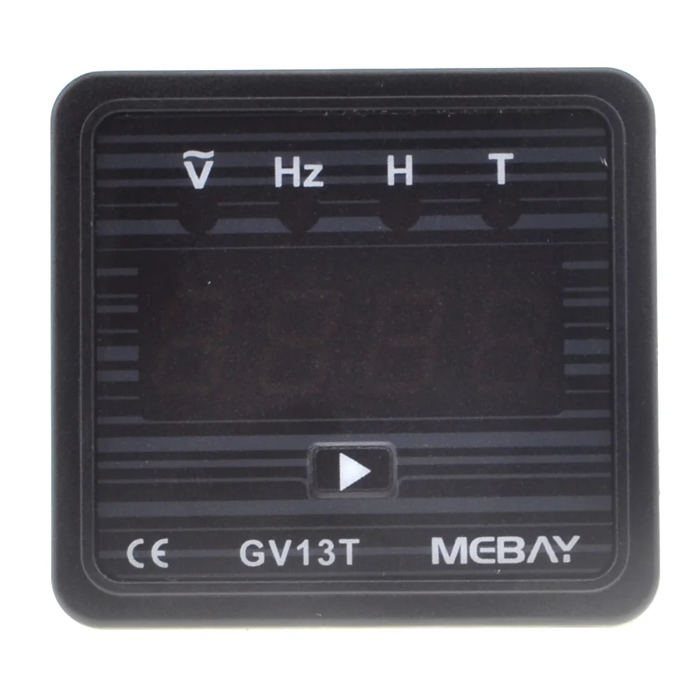 BC GV13T Diesel Generator Digital Voltmeter Frequency Test Hour Panel Meter AC110V AC220V AC380V Generator Accessories