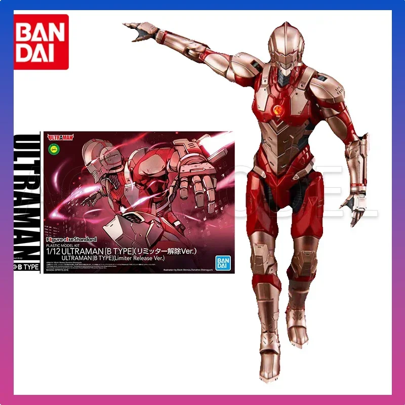 

В наличии Bandai натуральная аниме-фигурка Ultraman Rise 1/12 Hayata Shinjiro B Type, коллекционная модель, аниме-фигурка, игрушки