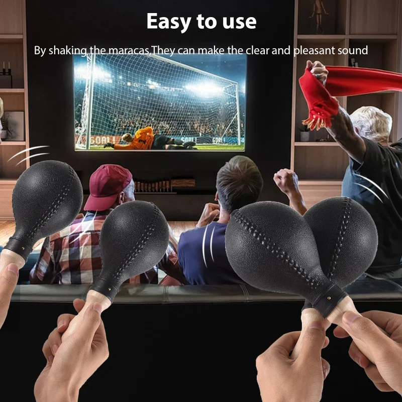 مطرقة ماركاس-رمال آلات موسيقية قرع ، قشرة بلاستيكية ، مقابض خشبية ، خشب إيقاعي ، حفلة موسيقية ، زوج واحد ، 25 رج