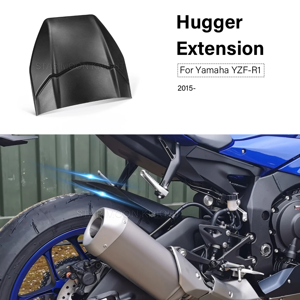 

ABS Fender Extender For Yamaha YZF-R1 YZF R1 2015- Motorcycle ABS Hugger Extension Accessories