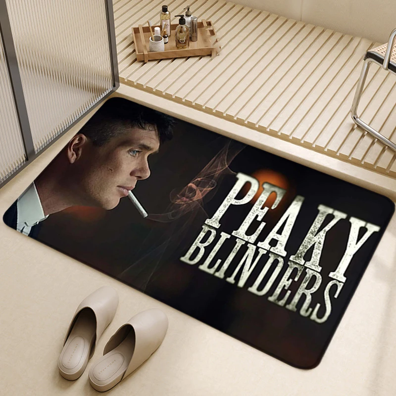 Doormat Balcony Rugs Living Room Carpet Peaky Blinders Entrance Foot Mats Bath Rug Floor Mat Ideal Gifts Non-slip House Decor