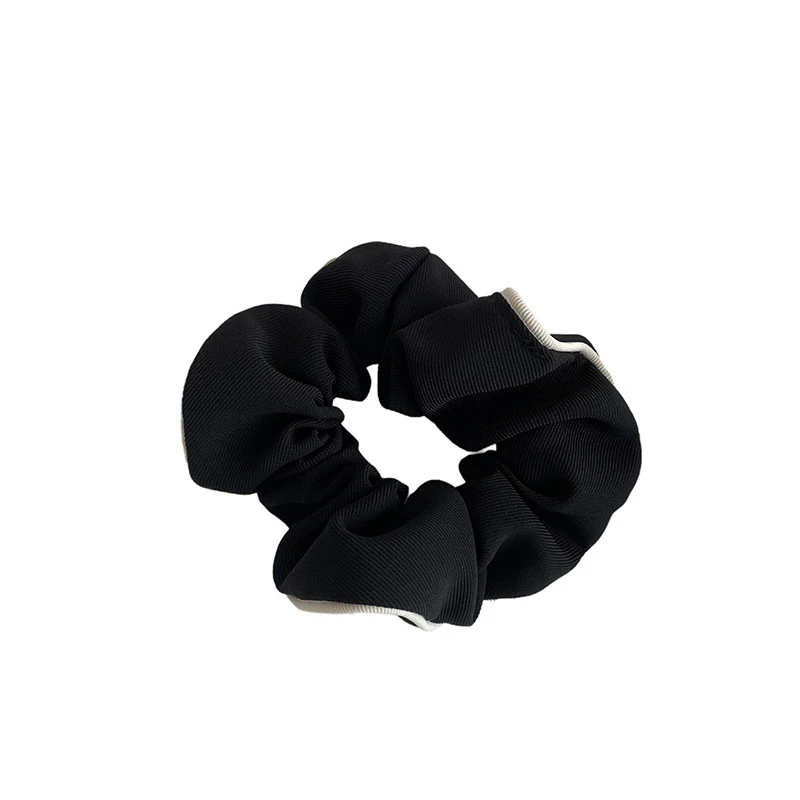 Coreano Temperamento Cabelo Scrunchies para Mulheres, Faixa De Cabelo Simples, Titular De Rabo De Cavalo, Faixas De Borracha, Laços Acessórios para