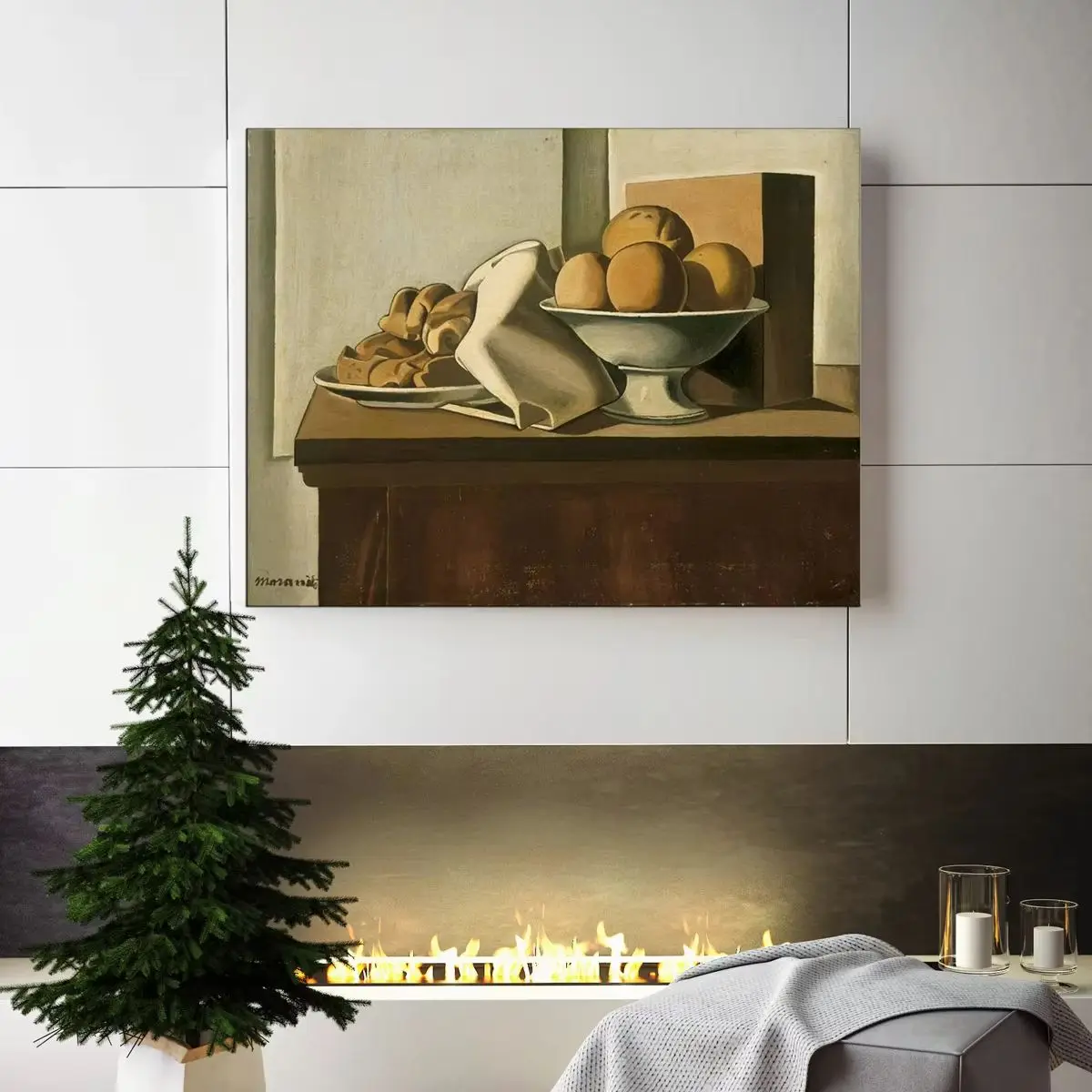 100% handmade Abstract Oil Painting reproduction on linen canvas,Still Life 1919 by Giorgio Morandi,Museum Quality,GM009