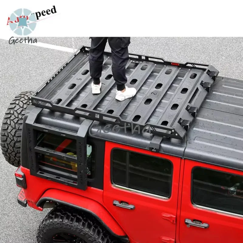 

Roof Rack with Ladder for jeep wrangler Jk with 4 Door