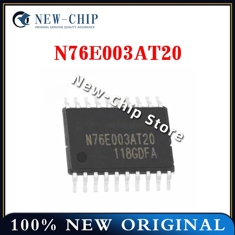 5PCS-200PCS/LOT N76E003AT20  TSSOP20  REPLACES STM8S003F3P6 NEW ORIGINAL