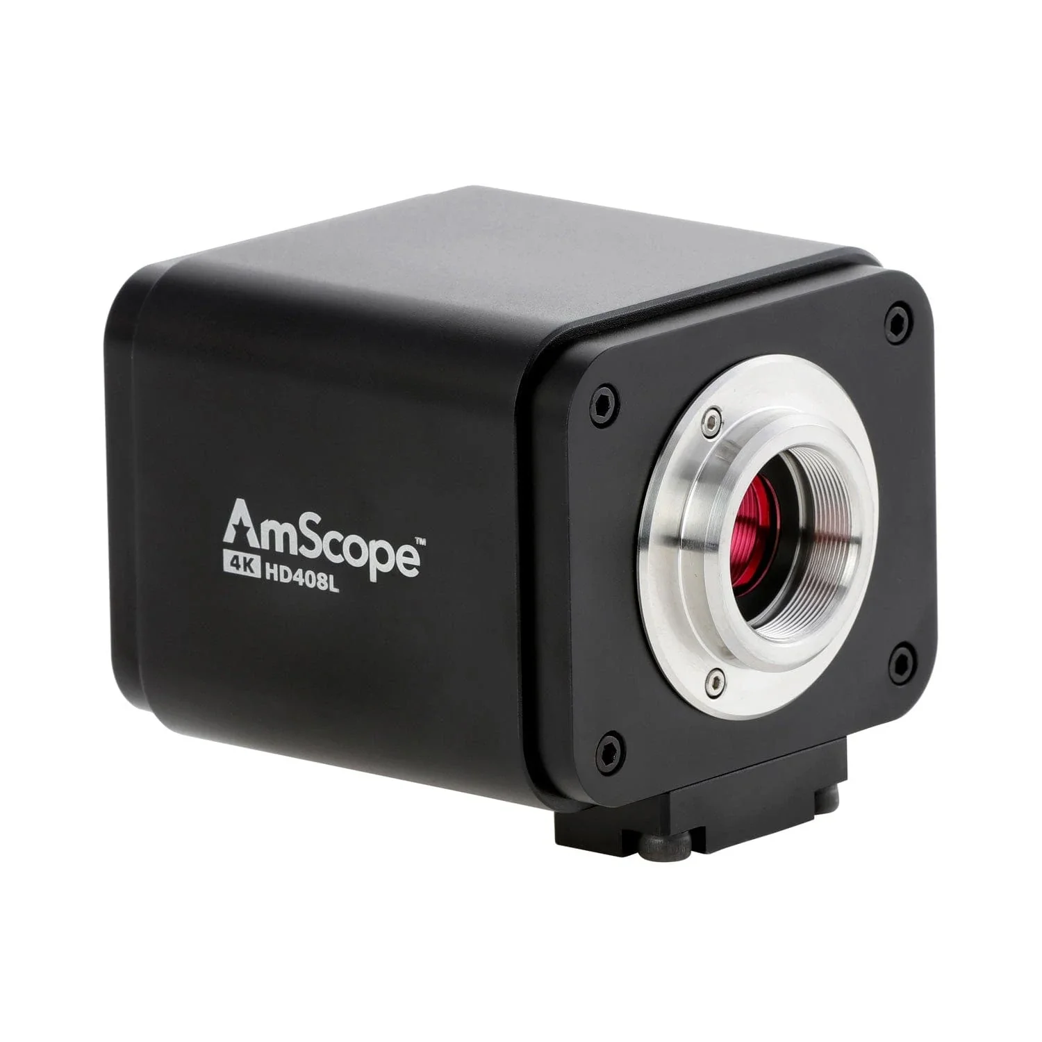 AmScope 4K 30fps 8MP HDMI-compatible/USB Color CMOS C-mount Microscope Camera for Stand-alone and PC Imaging