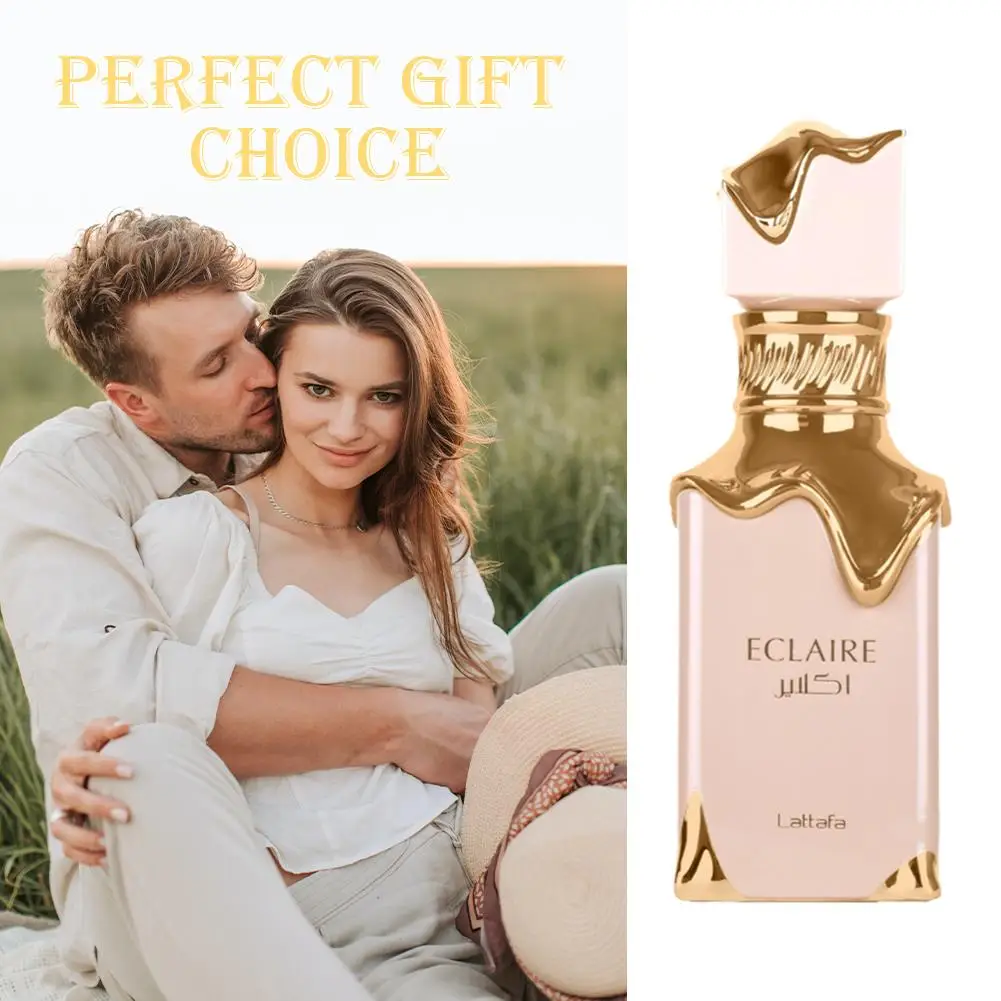 100/200/300Ml untuk Lattafa Eclaire Eau De Parfum Parfum Wanita Arab Cair Parfum Menawan Tahan Lama dan Gratis