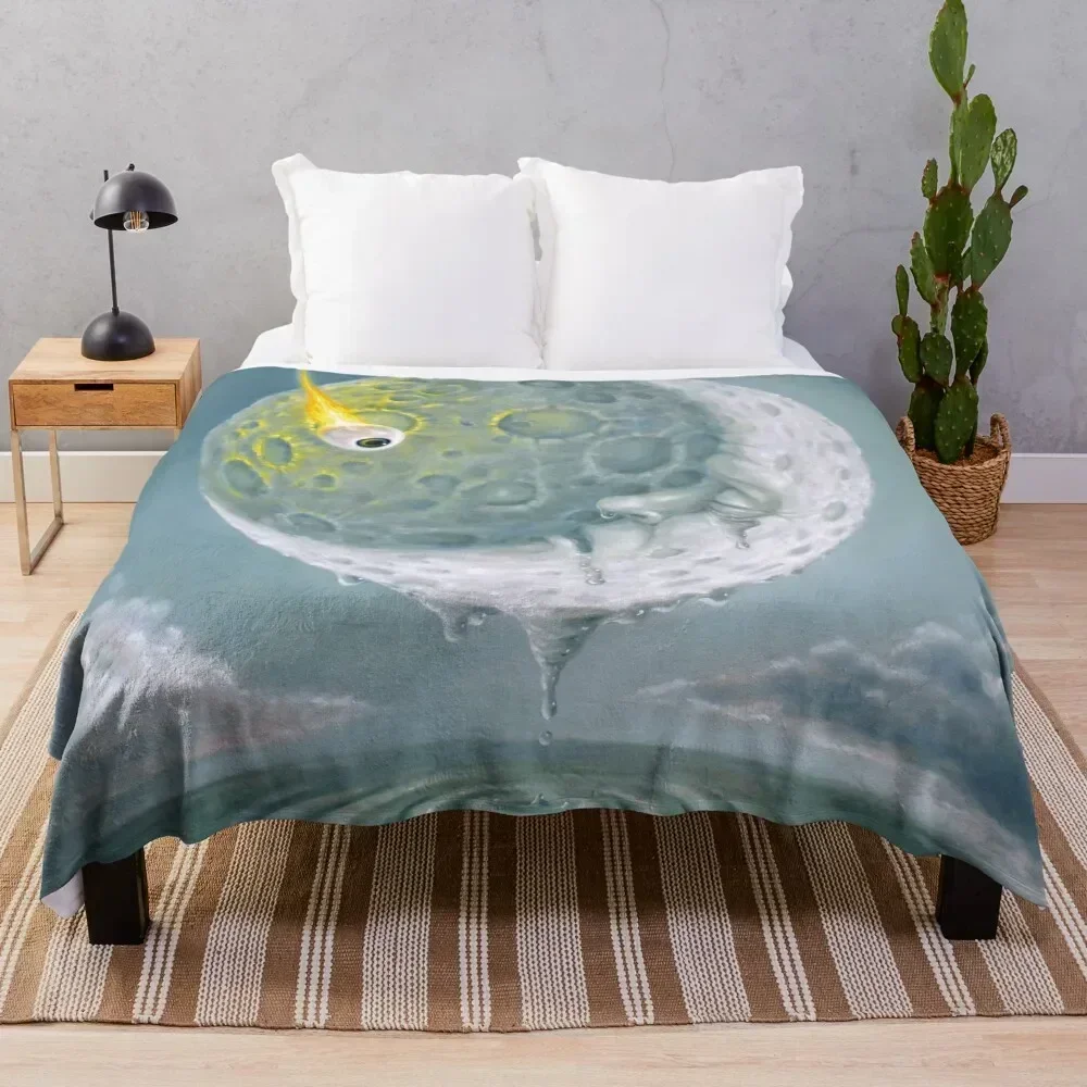 Freak Out in a Man-in-the-Moonage Daydream Throw Blanket Quilt Blankets Sofas Of Decoration Blankets