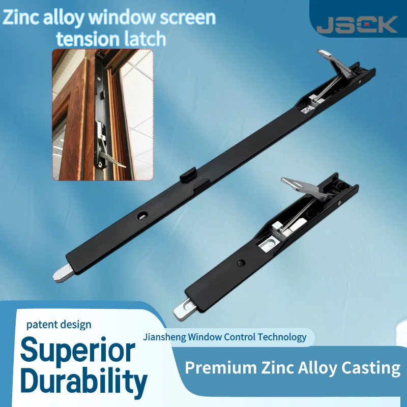 Zinc Alloy Concealed Flush Bolt for Thermal Break Aluminum UPVC Door Window Security Casement Door