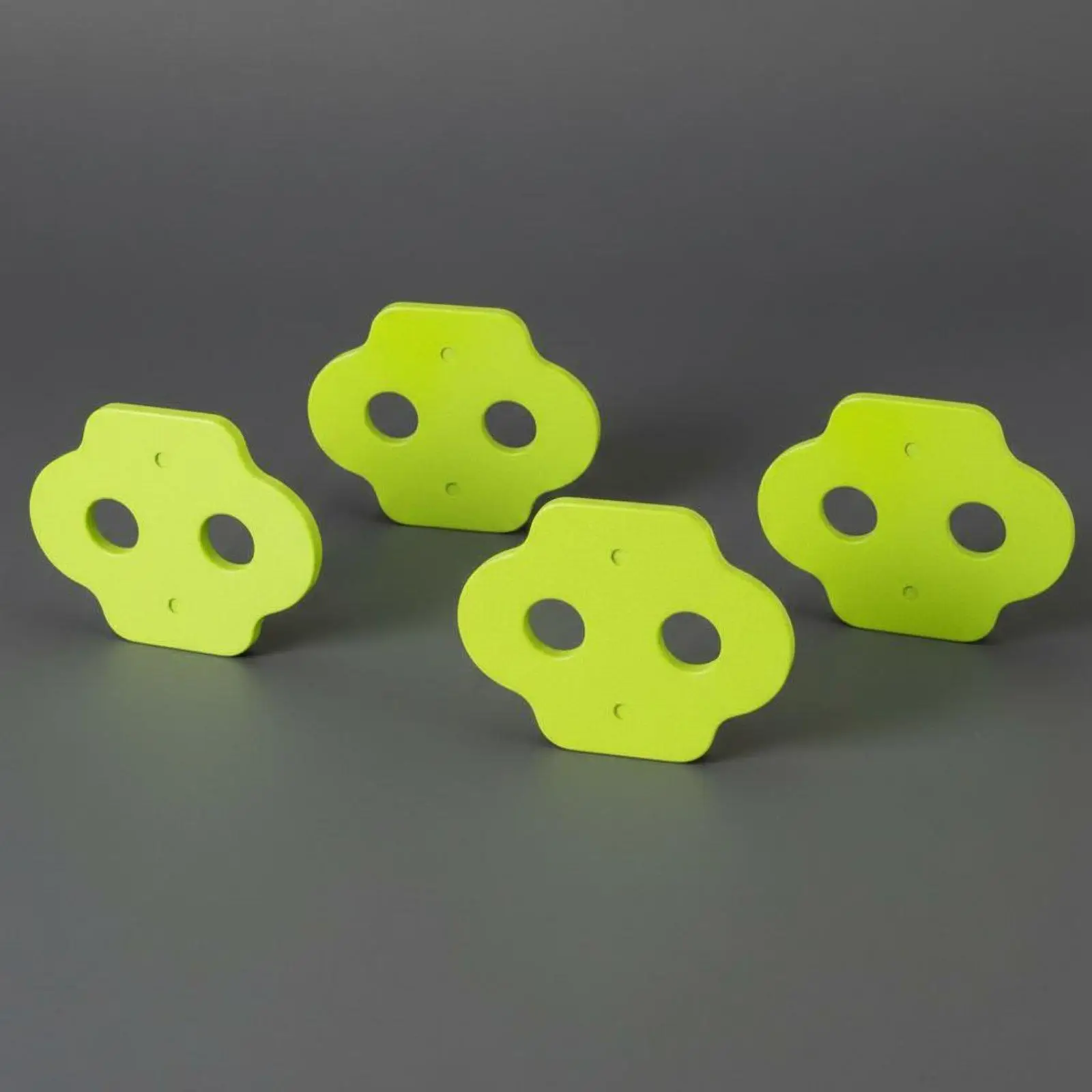 MTB Pedals Cycling Shoe Shim Stackable Adjustment Spacer Cleat Alignment Pad for Enhanced Riding Comfort