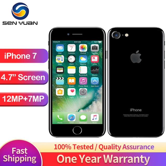 Apple iphone 7 iphone7 128/256gb rom original 4.7 'isp lcd 2gb ram ios a10  quad