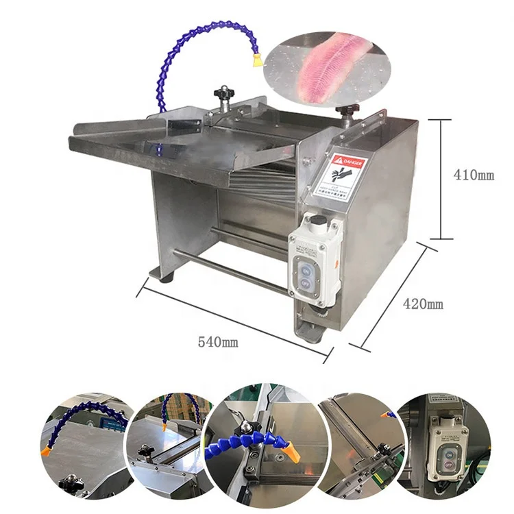 Small Fish Skinning Peeling Machine Squid Tilapia Catfish Skin Removing Machine