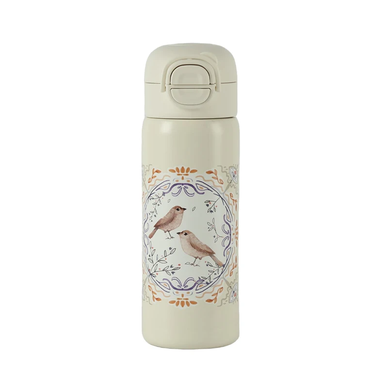 London Pottery 500ml drinkware cup thermal water bottle drinking utensils reusablaesthetic cup mug for gym children with straw