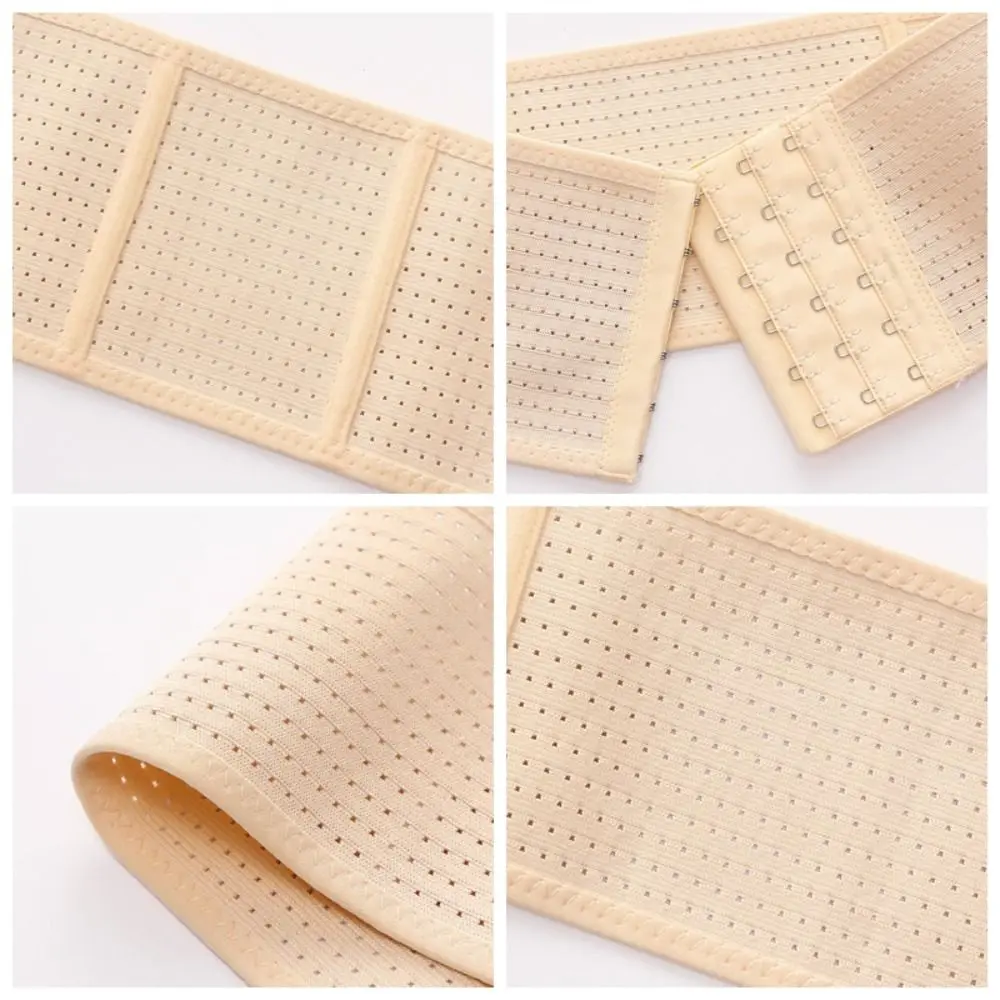 Solid Color Hollow Tummy Control Shapewear Seamless Slimming Waist Trainer Belly Contracting Thin Girdle Body Shaper Women