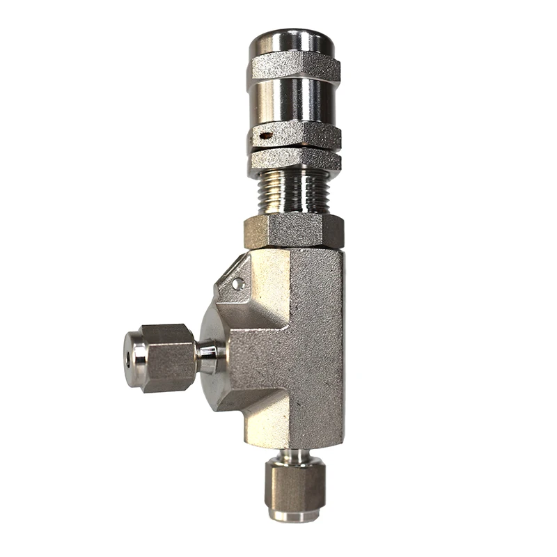 Low Price Stainless Steel Spring-loaded Full Lift Safety Valve High Pressure Hydrogen Gas Relief Valve Flange Connection