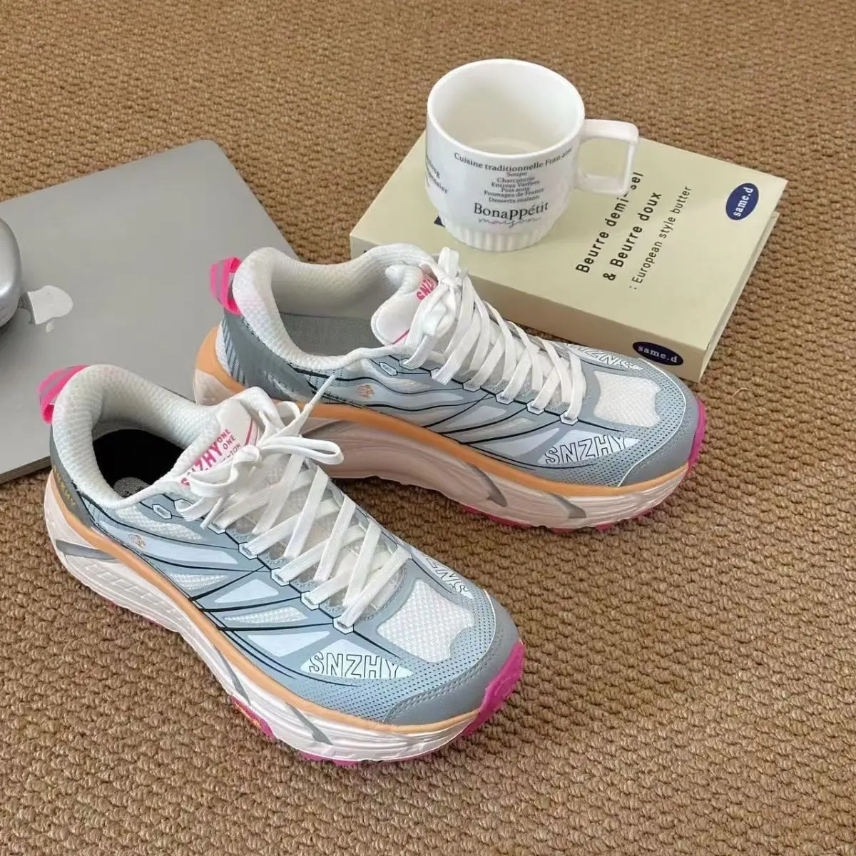 

Fashion Summer Running Shoes Breathable Sneakers for Men Walking Shoes for Couples Lightweight and non-slip sneakers for women f