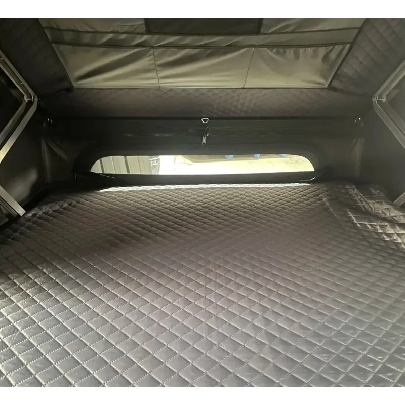 Spacious 3 Person Car Roof Top Tent, Universal Mount for Most Vehicles, Compact Fold Design, Weather Resistant