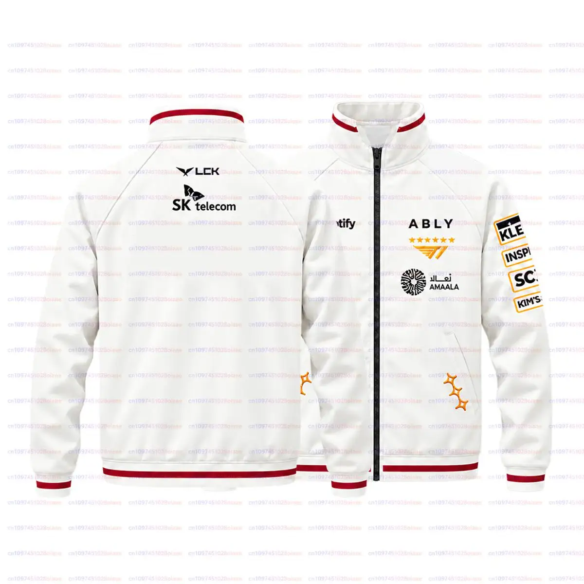 T1 Lck 2026 Esports Jacket Unisex Breathable Stand Collar Casual Outerwear Custom Name Personalized Fan Teamwear Men Women Gifts