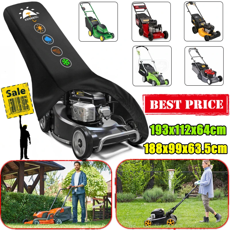 

Новый водонепроницаемый пылезащитный солнцезащитный крем для сада на открытом воздухе, трактор, газонокосилка, чехол для газонокосилок, покрывающий материал для сада