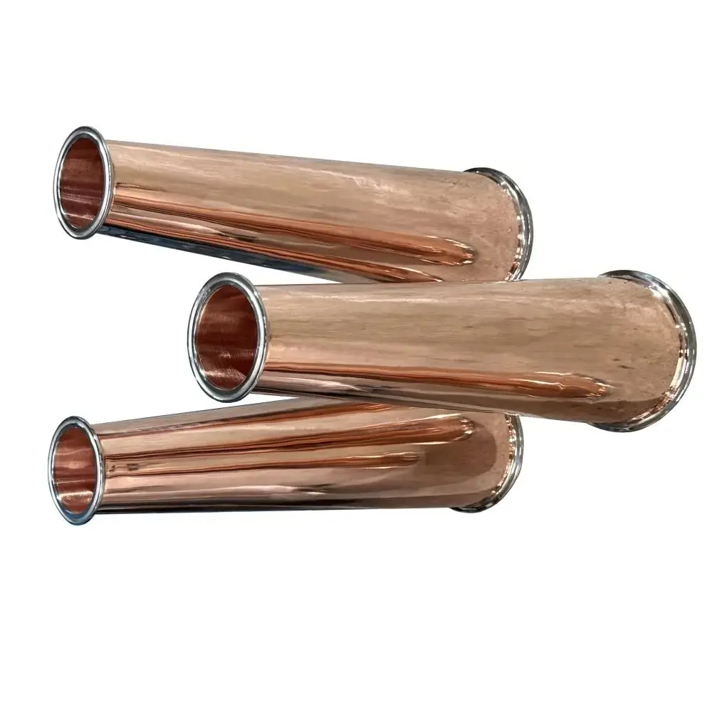 

3" to 2" Copper Cone for onion head , Long Reducer 500mm .Whiskey . Distillation