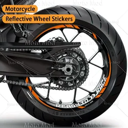 Reflecterende Wiel Sticker Hub Decal Velg Streep Tape Waterdichte Accessoires Voor KTM R2R DUKE 125 390 690 790 890 990 1290 RC 390