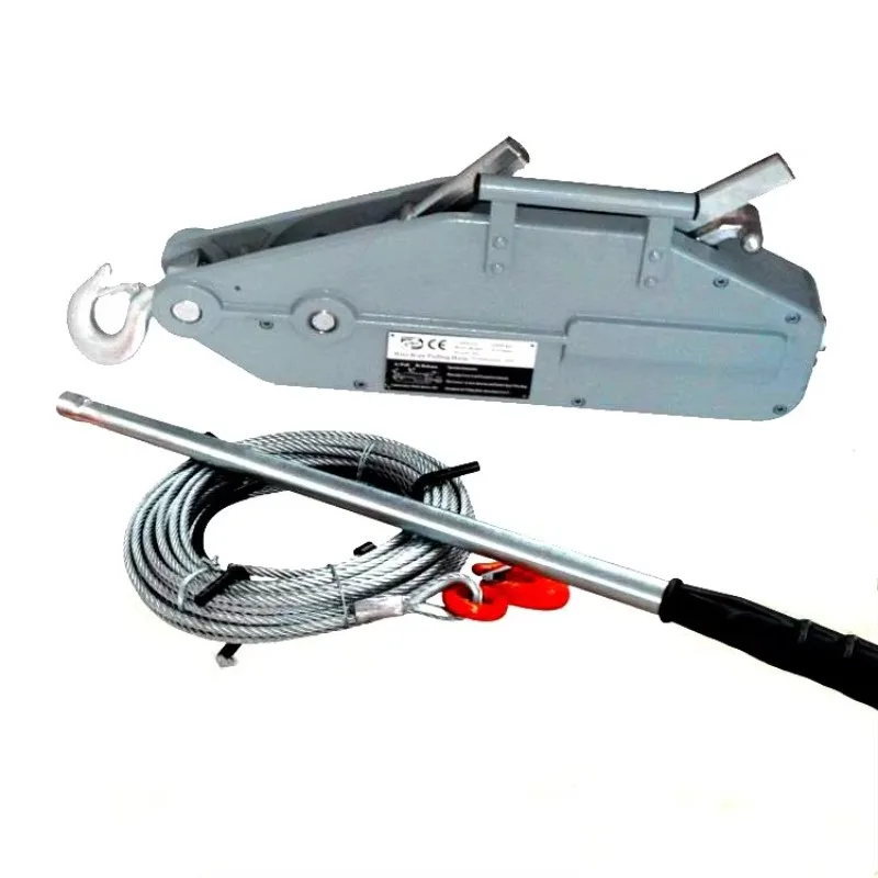 20255.4 Ton Lifting Pulling Hoist Mechanical Wire Rope Lever Winch with Hand Operated