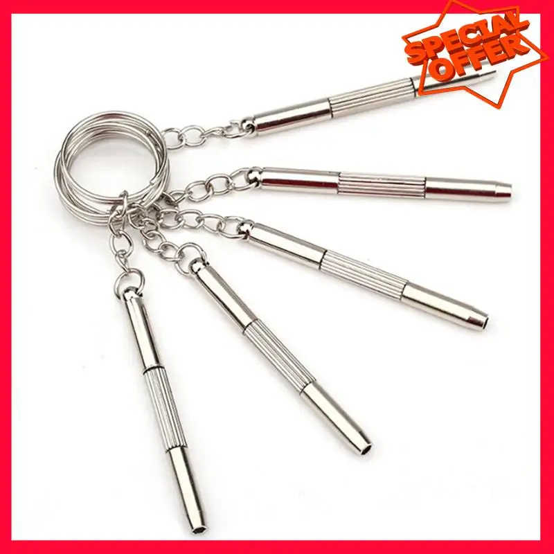 -ESTR Screwdriver Multi-Function 3 In 1 Three-Purpose Glasses Accessories Repair Tool Portable Multi-Function Screwdriver