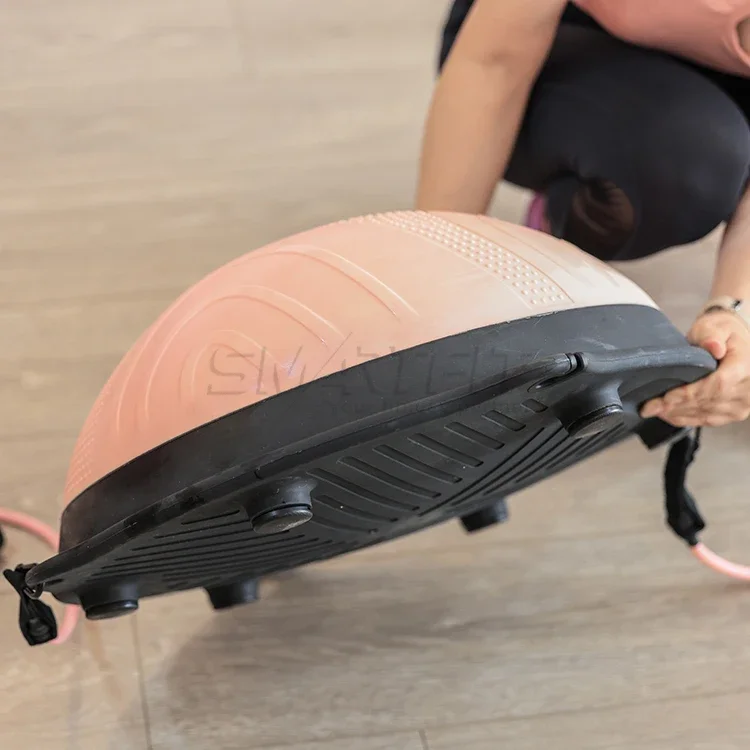 Hot sales Pilates Fitness Yoga Balance Half Ball Colorful Yoga ball image 3