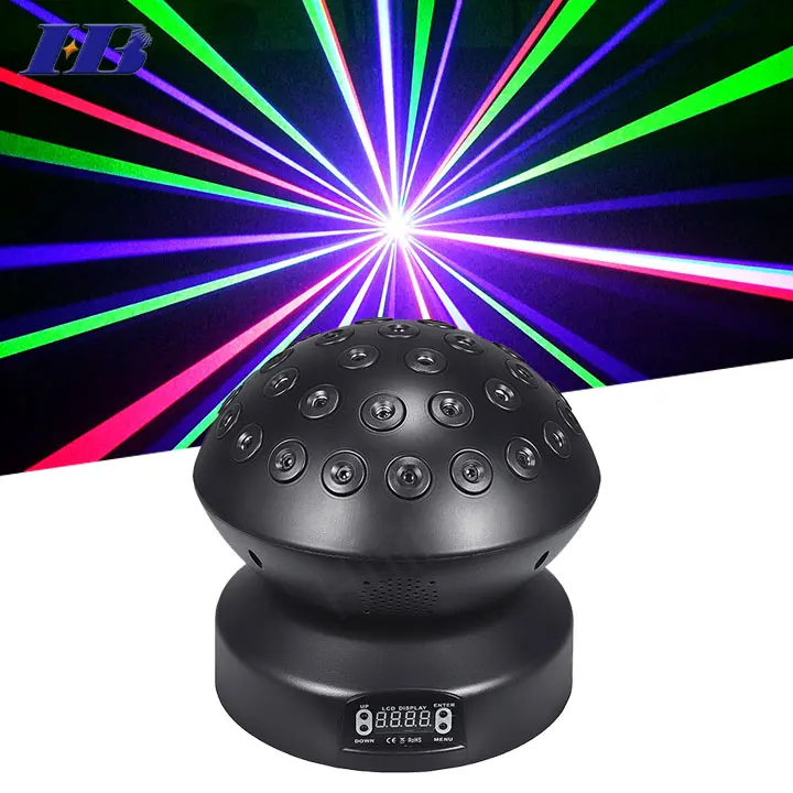 Yifa Top-Selling Red Laser Moving Ball Light Latest Design Beam Lights for Club Events Disco Wedding DJ 150W DMX512 Control Mode