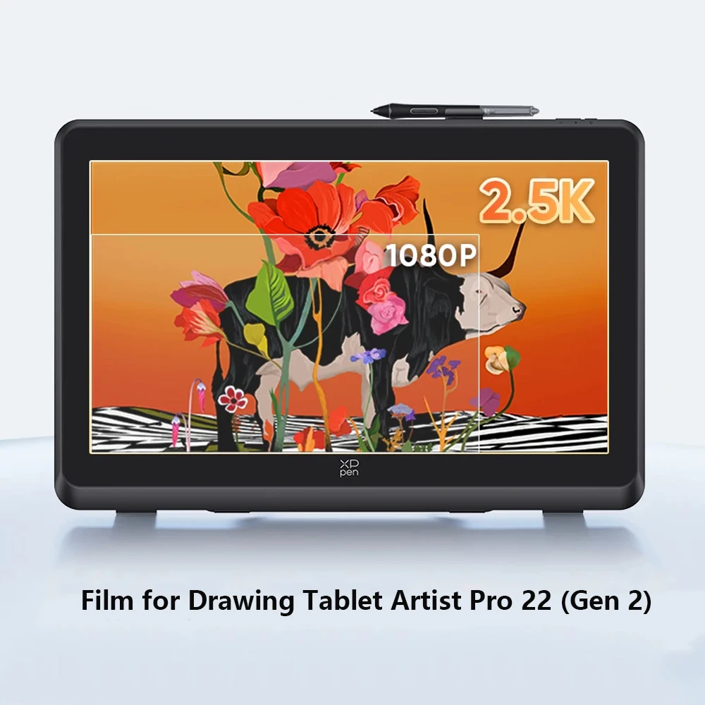 

Protective Film ONLY for xppen Artist Pro 22 (Gen 2) Drawing Monitor Paper Like Feeling Film