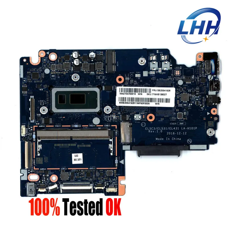 For Lenovo IdeaPad Flex-15iwl C340-15IWL Laptop Motherboard with CPU I5-8265U UMA RAM 4G LA-H101P Mainboard.