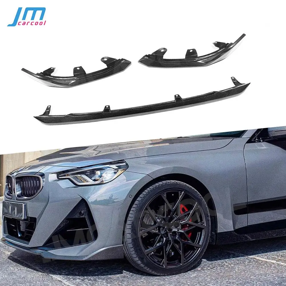 

ABS Front Bumper Lip Spoiler Chin Splitter for BMW 2 Series G42 M235i M240i Coupe 2 Door M-Tech 2021+ Car Accessories