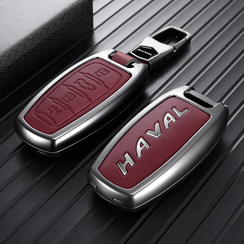 Car Key Cover For Haval Jolion MAX Zinc Alloy Key Fob Protector Full Protection Anti-Drop Car Accessories Jolion 2017-2022