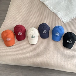 Children's Hat Spring Summer Baseball Cap Baby Cotton Breathable Kids Hats Letter Embroidered Girl Boy Caps