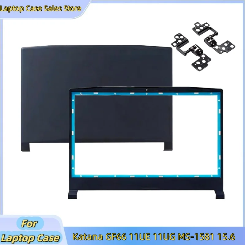 New laptop Case For Bravo 15 MS-158K 15.6 Lcd Back Cover Rear Lid Top Case/Lcd Front bezel/Hinge