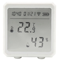 Tuya WIFI Temperature And Humidity Sensor LCD Display Sensor Smart Life App Support Alexa Google Home
