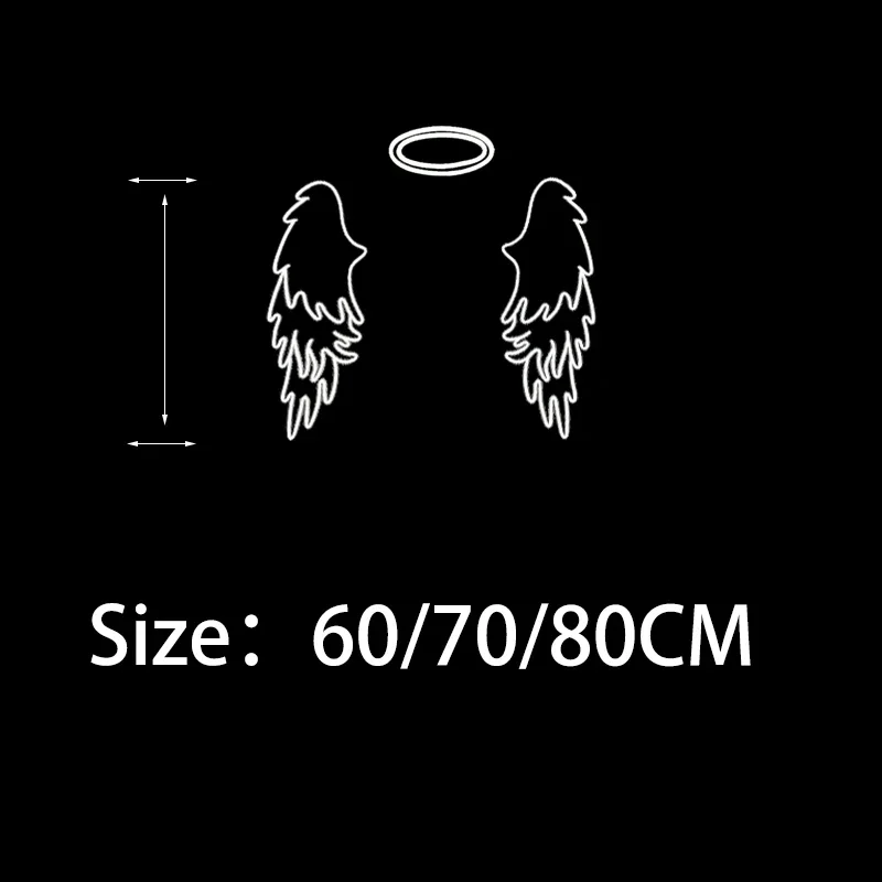 Angel Wings Custom Led Neon Signs Letters Design Girls Flex Light Neon Sign for Lets Party Neon Wall Decor Bar Hall Decoration