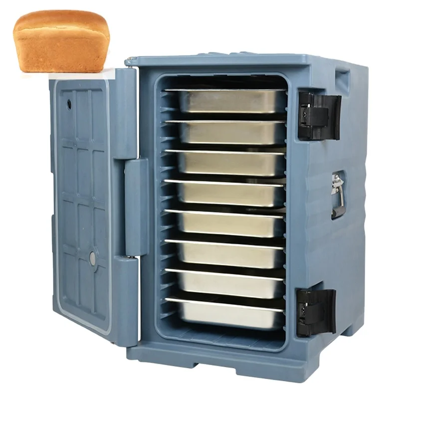 90L Non-electric Food Warmer, Front-loading Insulated Hot Box for Hotel Restaurant Catering Supplies