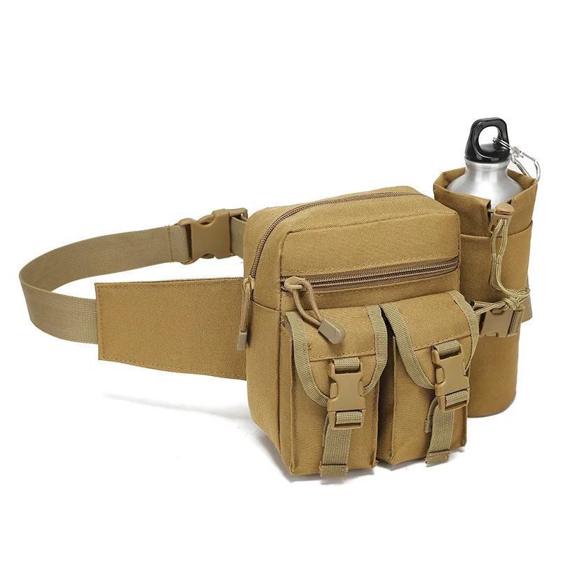 Waterproof Nylon Camouflage Tactical Men's Waist Bag Hiking Outdoor Camping Shoulder Bum Belt Bum Sport Chest Bags for women