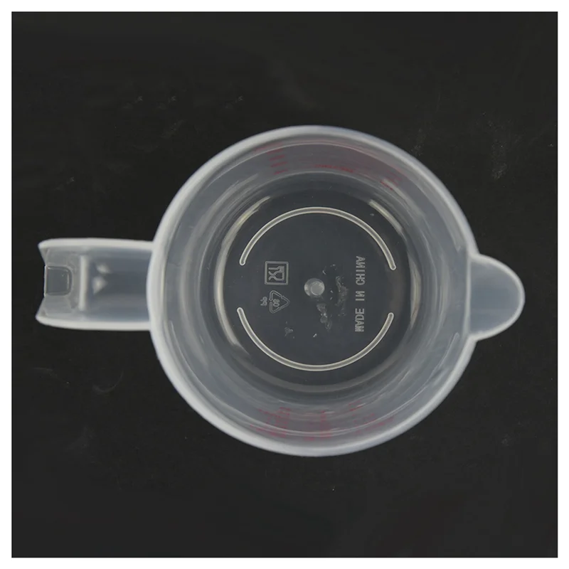 

3X 500Ml Home Lab Measuring Jug Pitcher Plastic Handle Pour Spout Container