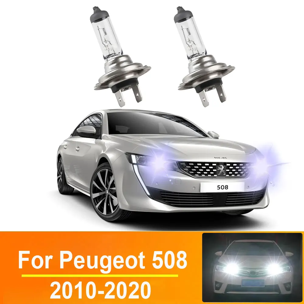 

2 шт. Canbus H7 галогенные фары автомобиля для Peugeot 508 2010 2011 2012 2013 2014 2015 2016 2017 2018 2019 2020